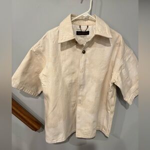 Men's Cream Shirt
